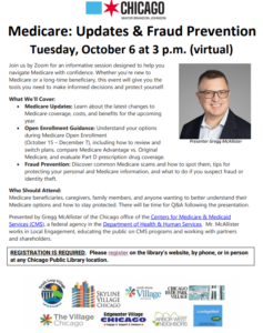 Chicago Area Villages Presents: Medicare and Fraud Prevention
